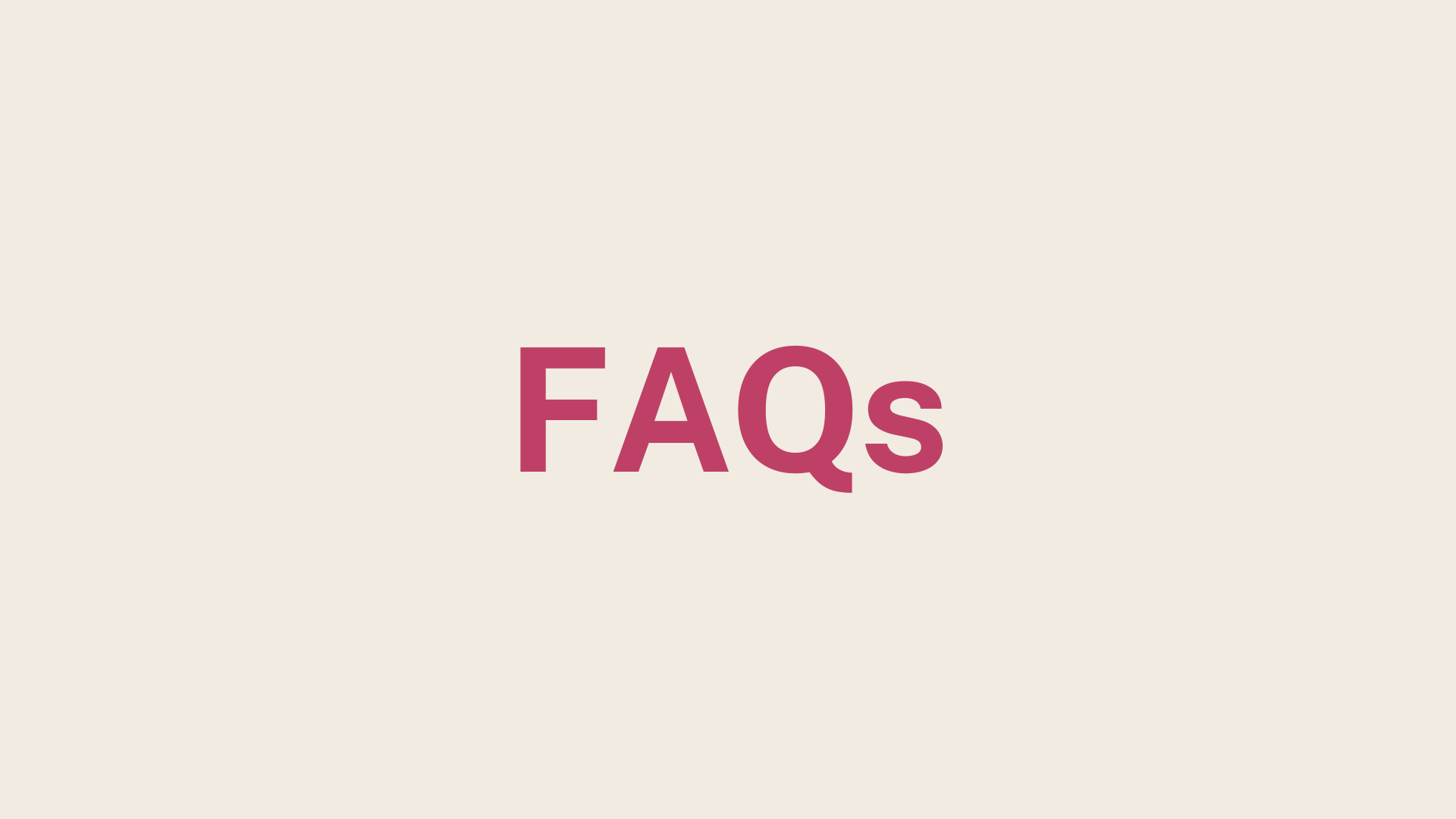 FAQs. Sie haben noch Fragen? Vielleicht finden Sie hier die Antworten.